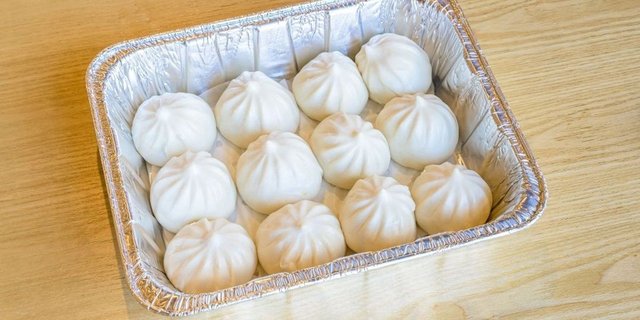 BBQ Steam Pork Buns Tray