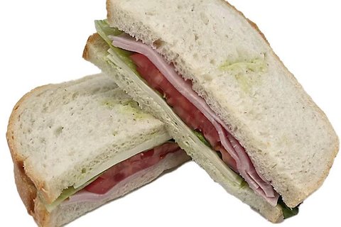 Ham & Swiss Sandwich