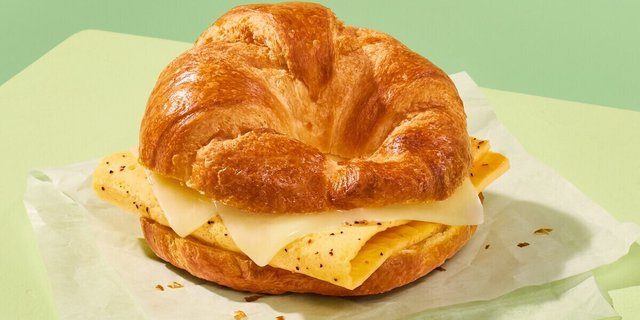 Croissant Egg & Cheese Sandwich