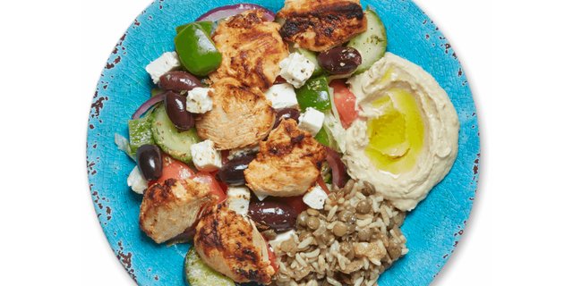 Chicken Kabob Plate Boxed Lunch