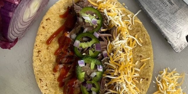 Santo Tomas Carnitas Tacos