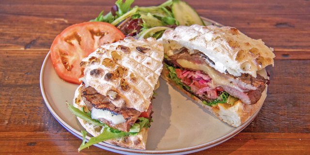 Beef Brisket Patty Sandwich