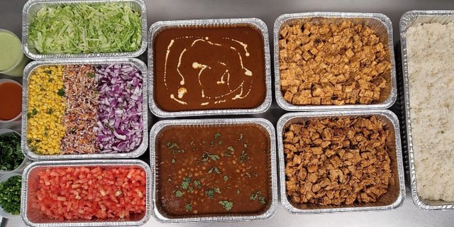 Double Protein & Curry Bowl Tray