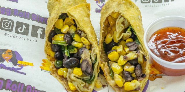 Vegan Southwestern Egg Rolls