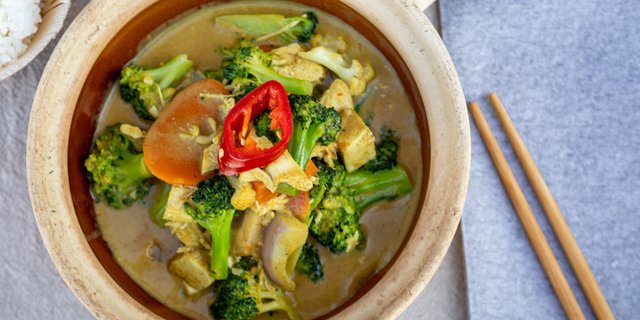Clay Pot Curry Vegetables
