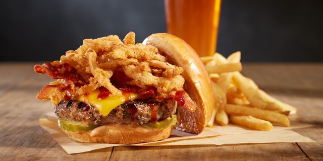 Individually Packaged BJ's Smokehouse Burger*