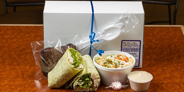 Chicken Caesar Wrap Box Lunch