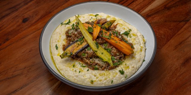 Short Rib Ragu & Polenta Pan