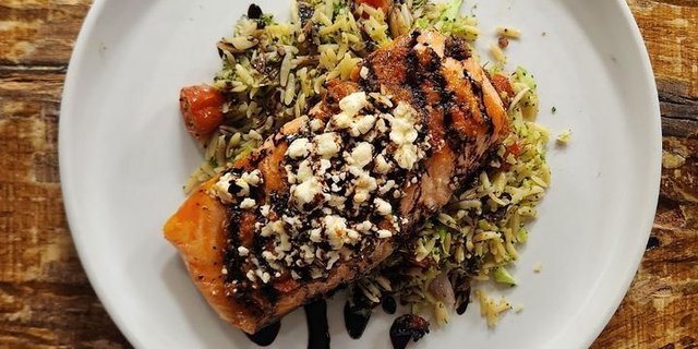 Salmon A La Plancha