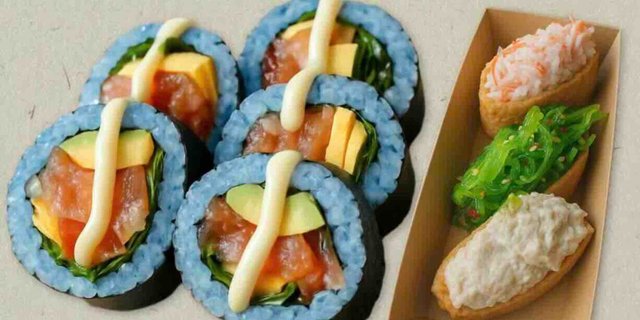 Spicy Ocean Maki (5pc) & Inari (3pc)