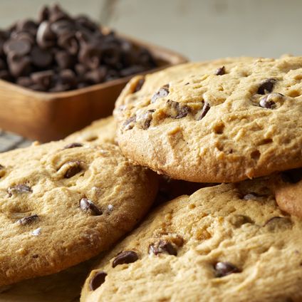Freshly Baked Chocolate Chip Cookies