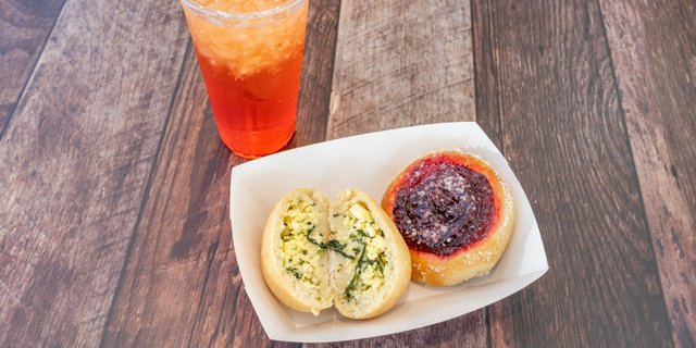 #2 - Coffee 12oz / Fountain Drink 24oz & 1 Savory & 1 Fruit or Sweet Kolaches