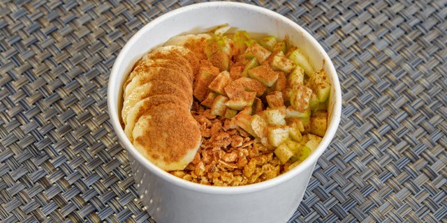 Maple Apple Oatmeal Bowl