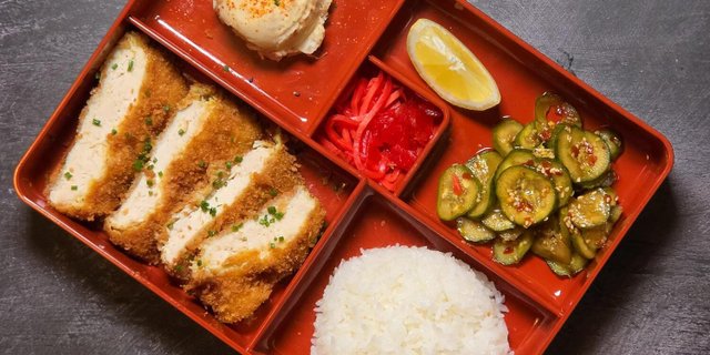 Crispy Pork Katsu Bento