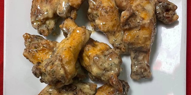 Garlic Parmesan Wings
