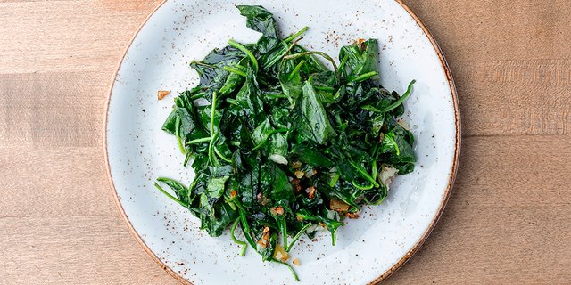 Sautéed Organic Spinach