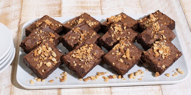 Bourbon Brownie Platter