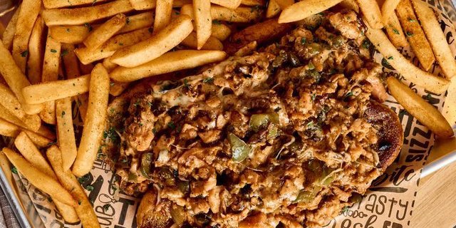 Philly Cheesesteak & Fries