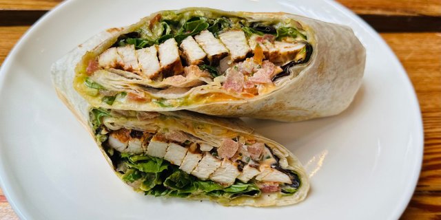 Chicken Al Carbon Wrap Box
