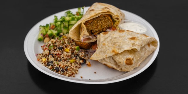 Mediterranean Falafel Wraps Package