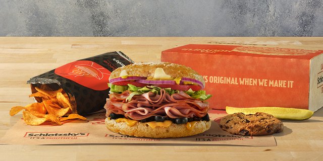 Medium Ham & Cheese Oven-Baked Lunch Box