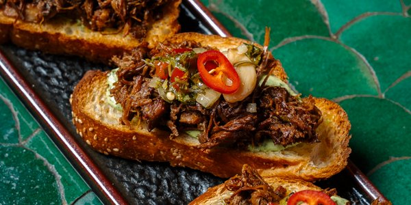 Short Rib Bruschetta