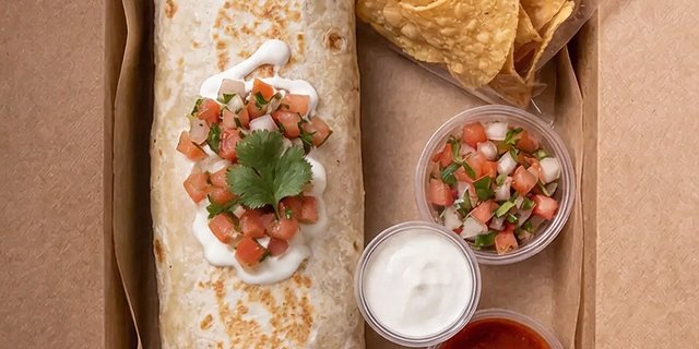 Al Pastor Burrito Boxed Lunch