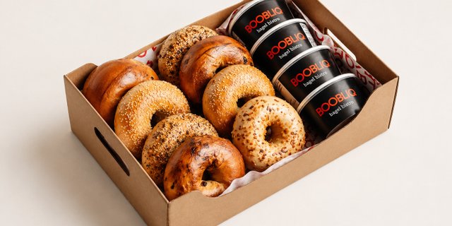24 Bagels & Spreads Breakfast