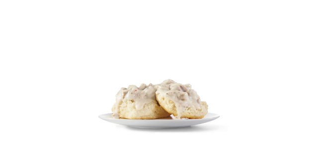 Sausage Gravy & Biscuit