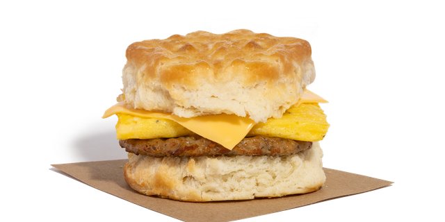 Breakfast Egg, Cheese & Meat Biscuit Sandwiches