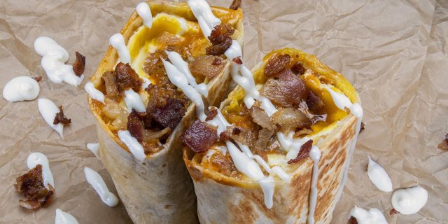Hangover Breakfast Burrito