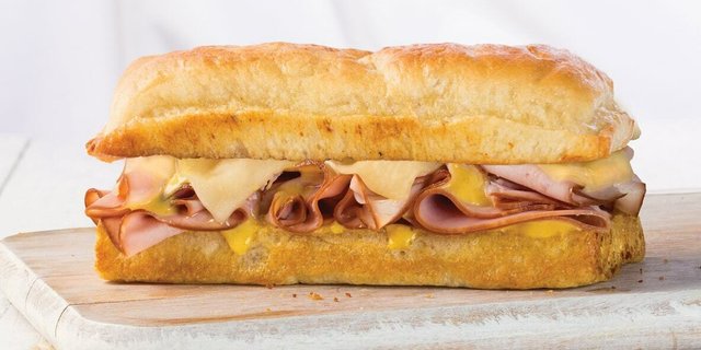 Ham & Swiss Sandwich