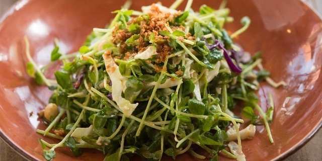 Pea Shoot Salad