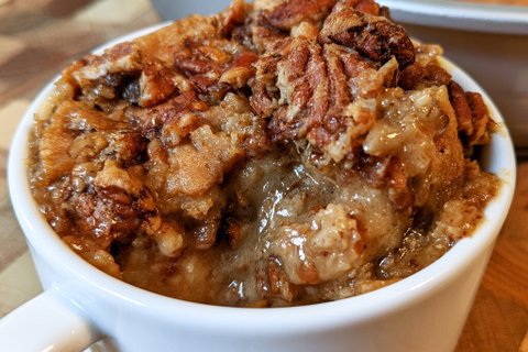 Individual Pecan Cobbler
