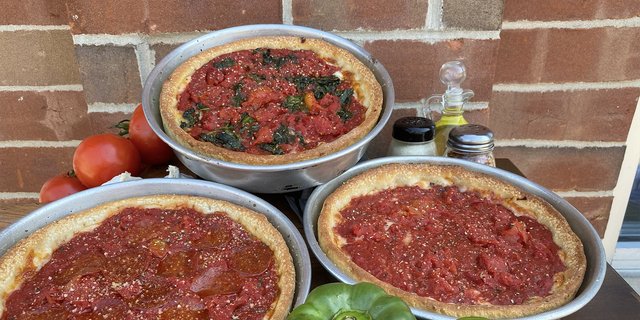 Water Tower Place Deep-Dish Pizza