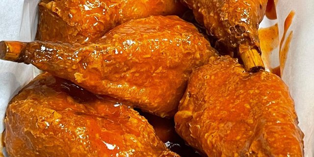 Vegan Buffalo Drumsticks