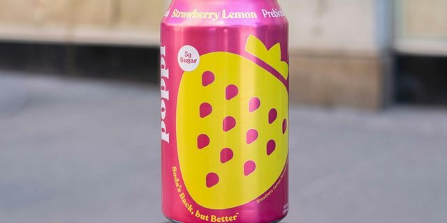 Strawberry Lemon Poppi
