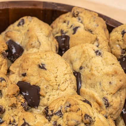 Homemade Sea Salt-Chocolate Chunk Cookies