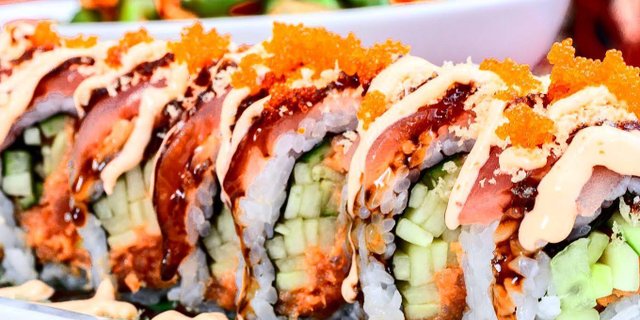 Red Dragon Sushi Roll