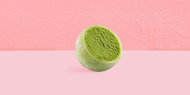 Vegan Matcha Tea Hawaiian Mochi