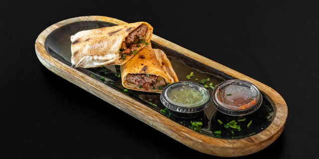 Lamb Tikka Wrap