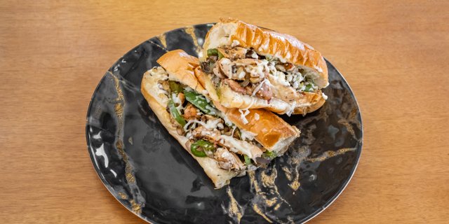 Chicken Philly Cheesesteak Hot Sub