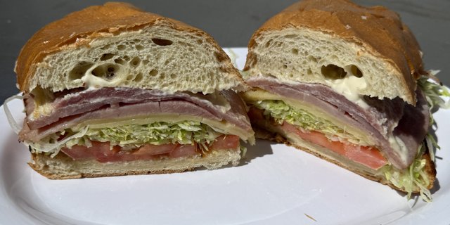 Classic Ham & Cheese Sandwich