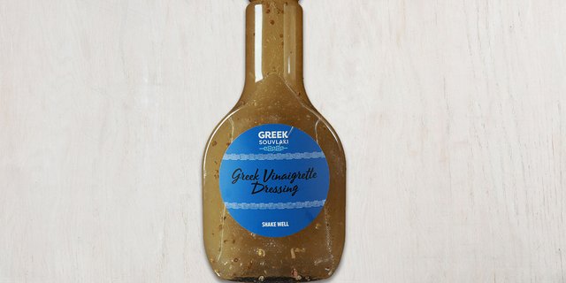Bottled Greek Vinaigrette Dressing (16oz Bottle)