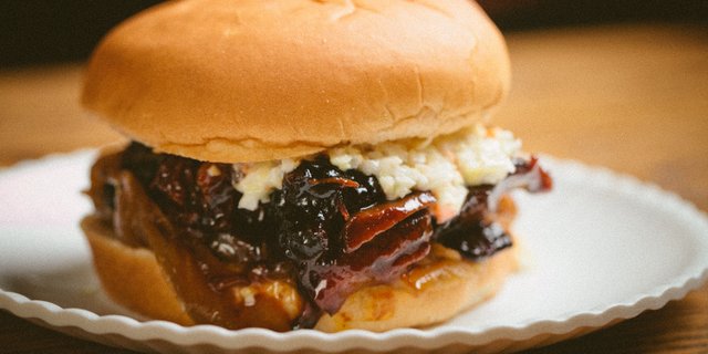 Sliced Brisket Sandwiches