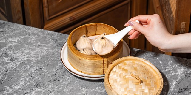 Black Truffle Soup Dumpling