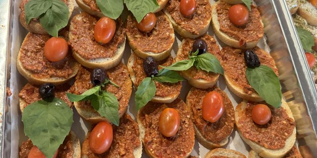 Mahammara Canapes