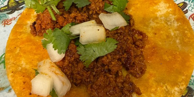 Chorizo Taco