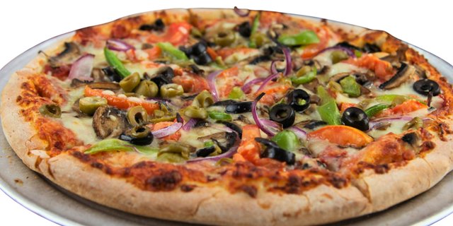 Vegetarian Garden Pizza