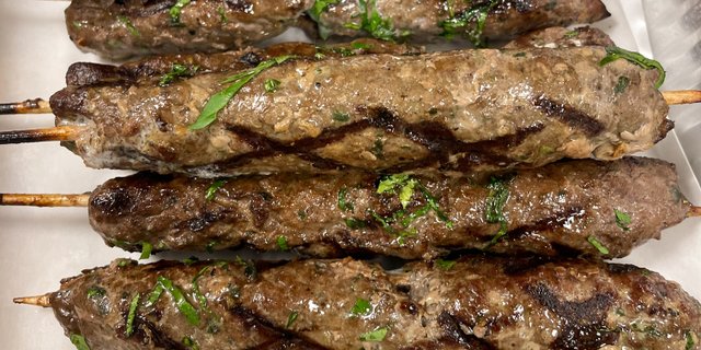 Lamb Kafta Kabab Tray